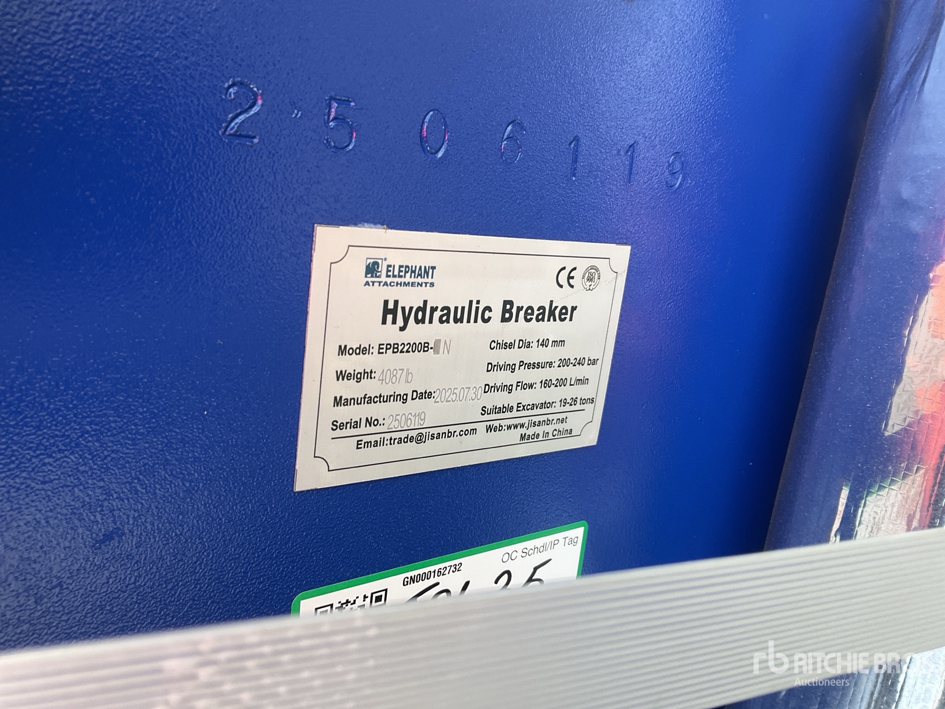 General Appearance with Seriennummer / FIN