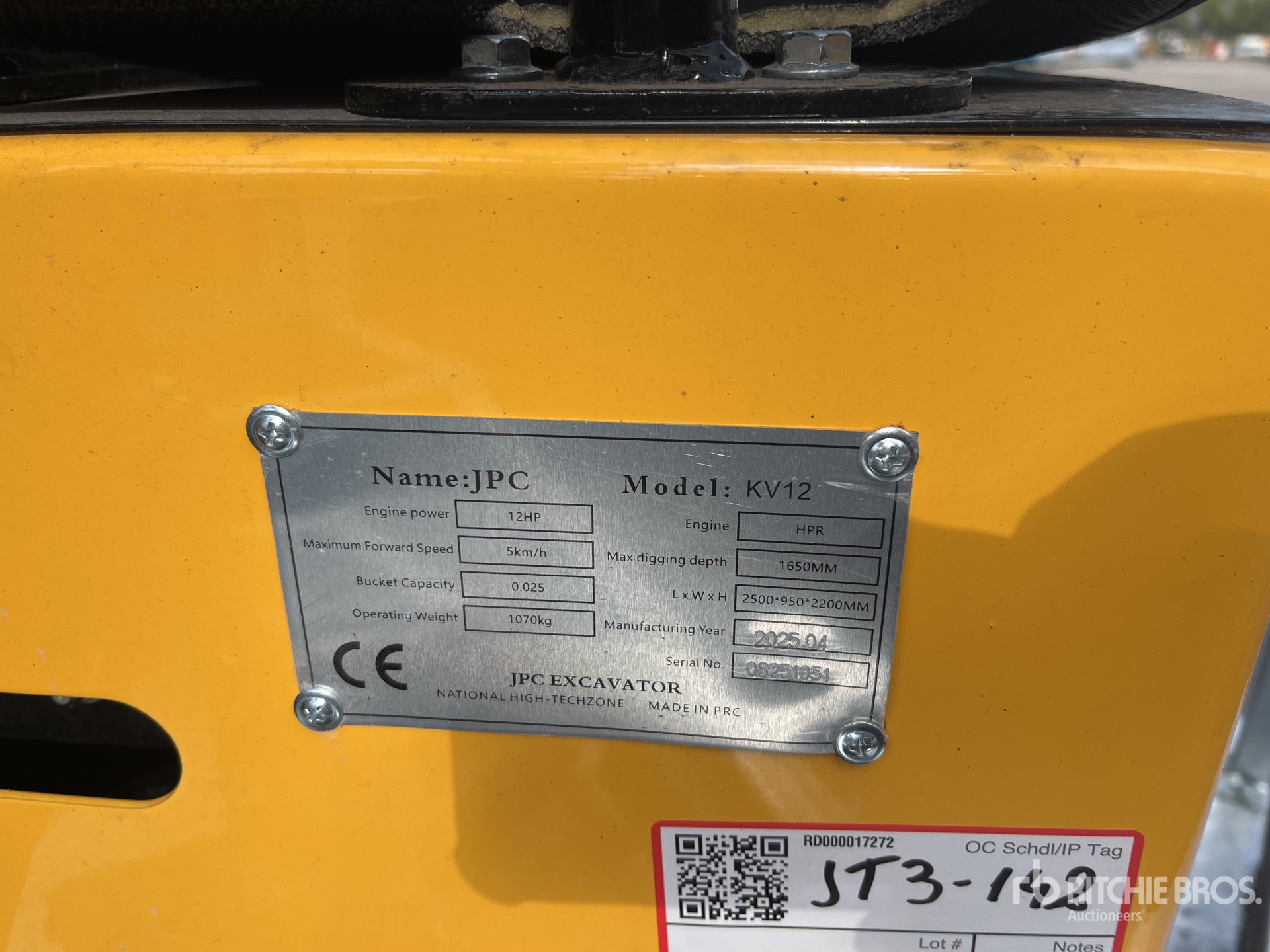 General Appearance with Numéro de série/Numéro d'identification du véhicule automobile