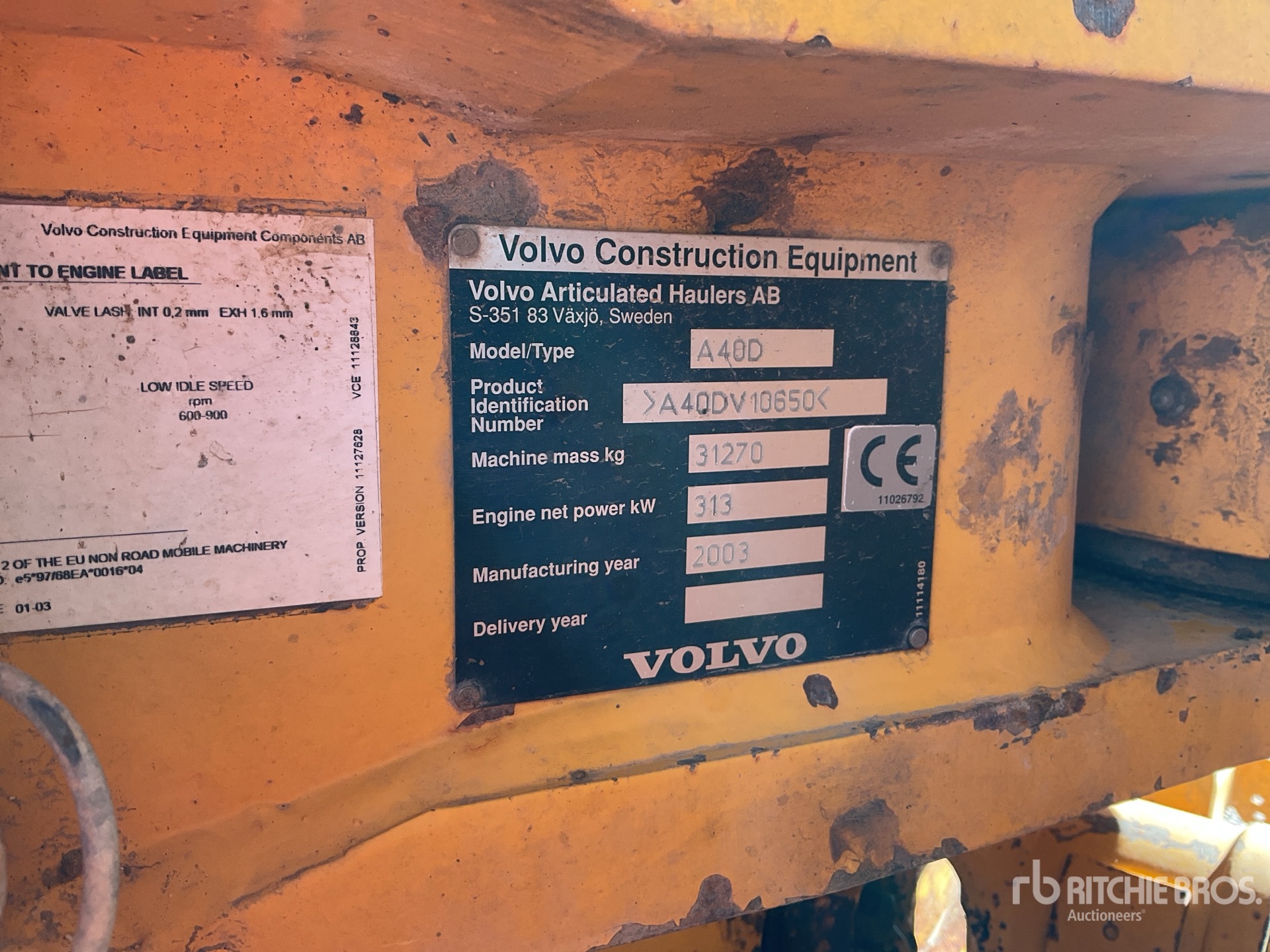 General Appearance with Seriennummer / FIN