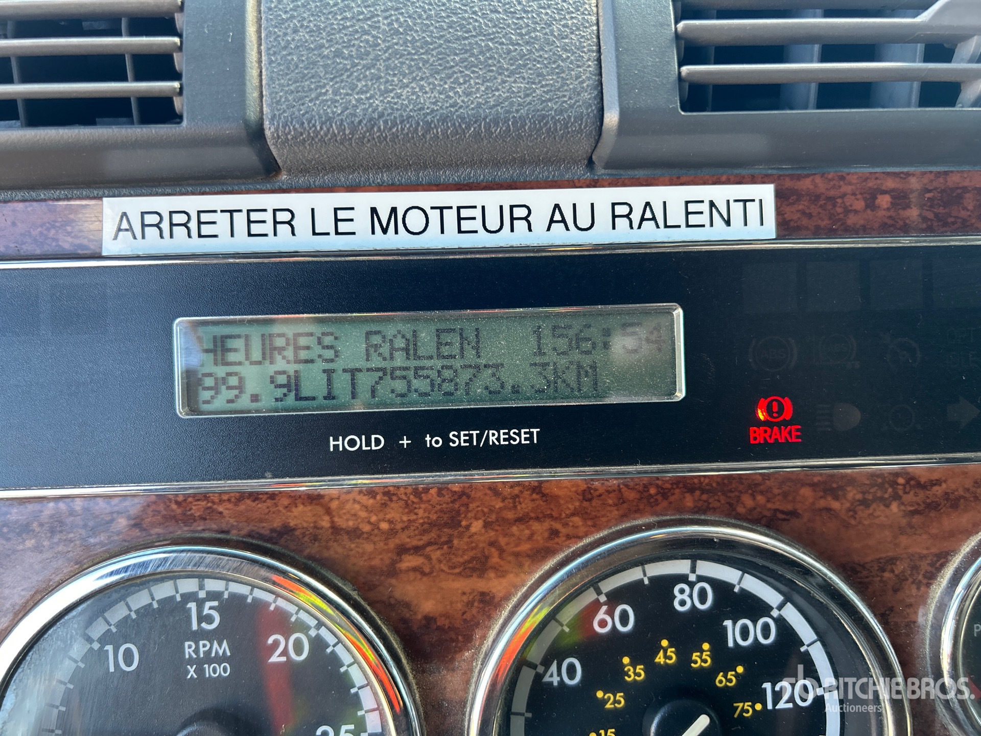 General Appearance with Hour Meter / Odometer