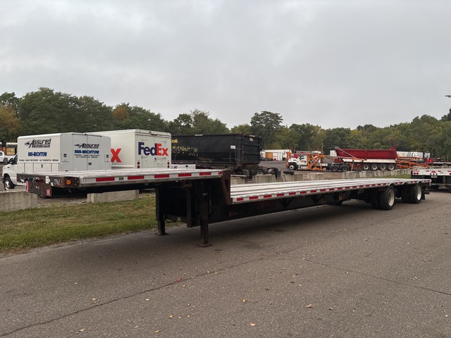 2013 Fontaine 53 ft T/A Spread Axle Single Drop Step Deck Trailer