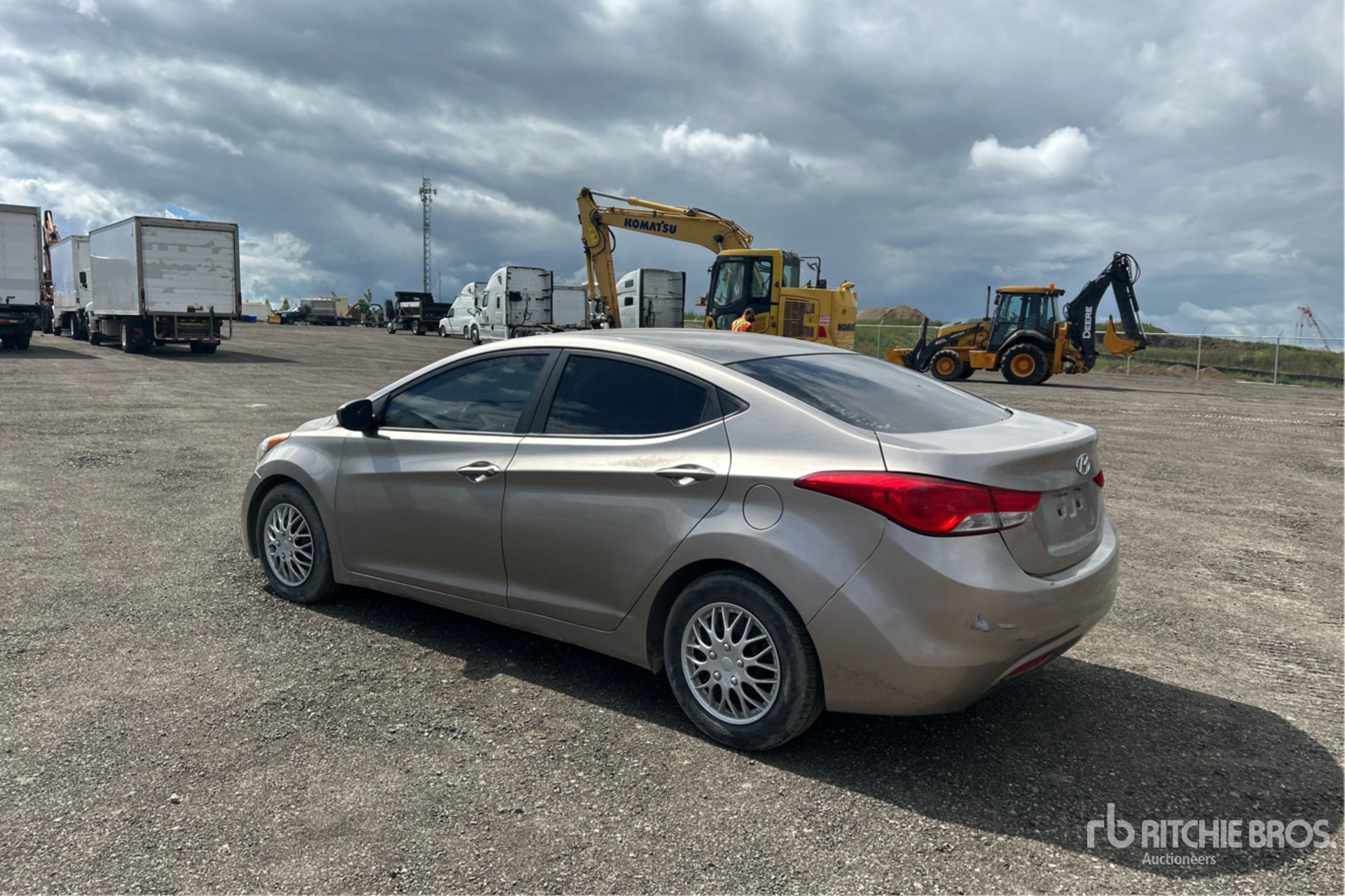General Appearance with Picture, Left Rear Corner