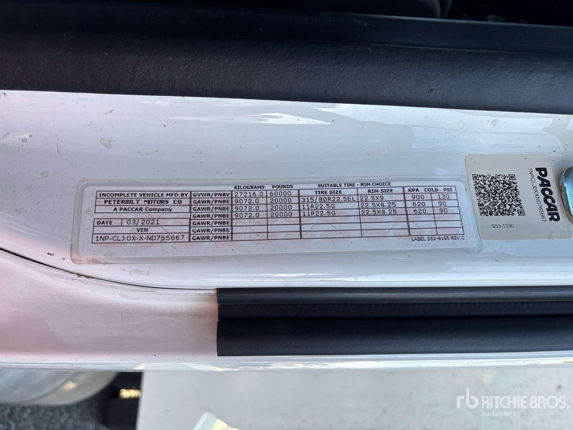 General Appearance with Seriennummer / FIN