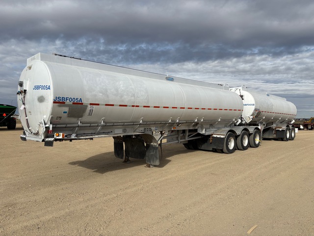 1996 Advance 35000 L Super B-Train Lead Tanker Trailer