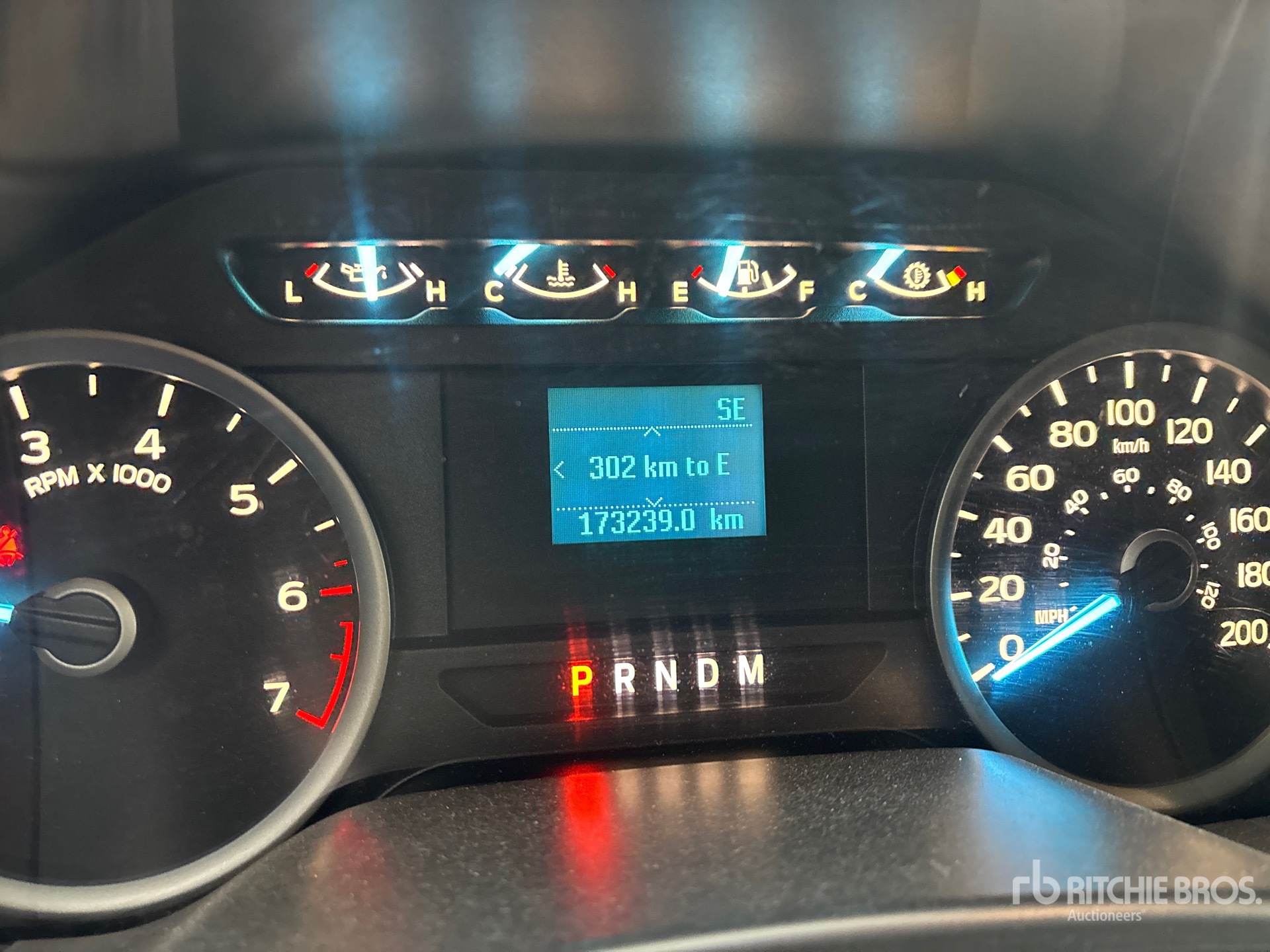 General Appearance with Hour Meter / Odometer
