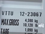 General Appearance with Numer seryjny/numer identyfikacyjny pojazdu
