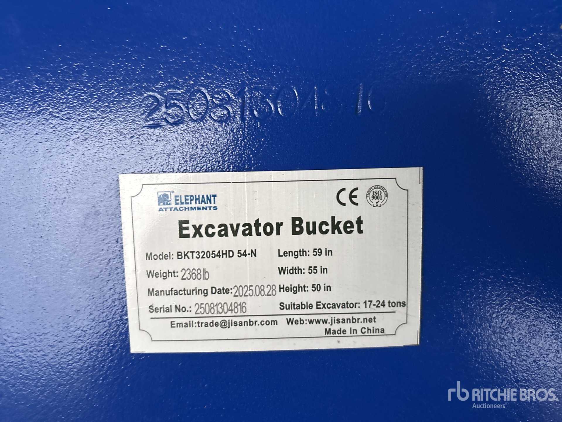 General Appearance with N.º de serie/VIN