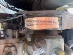 Engine with Emission Label