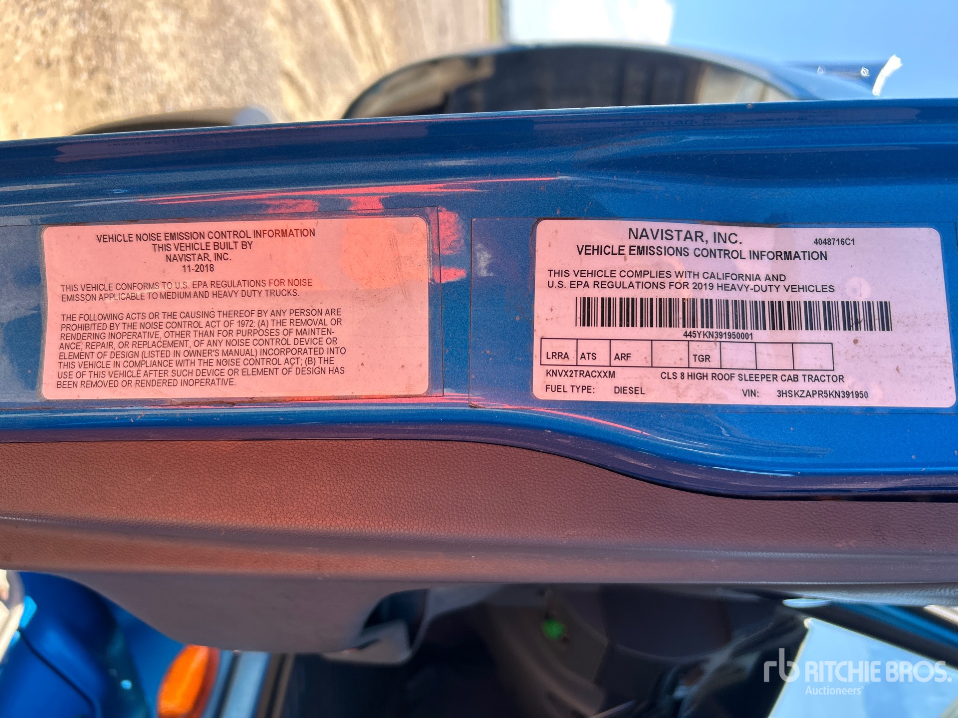 2019 International LT625