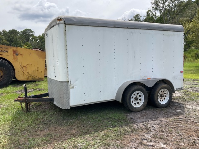 2006 LA Cargo 12 ft T/A Enclosed Trailer