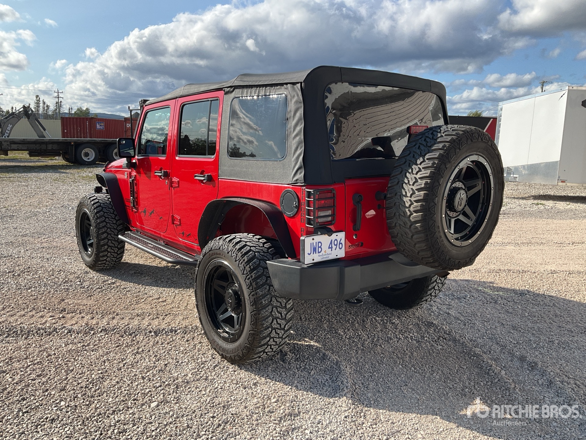 General Appearance with Picture, Left Rear Corner