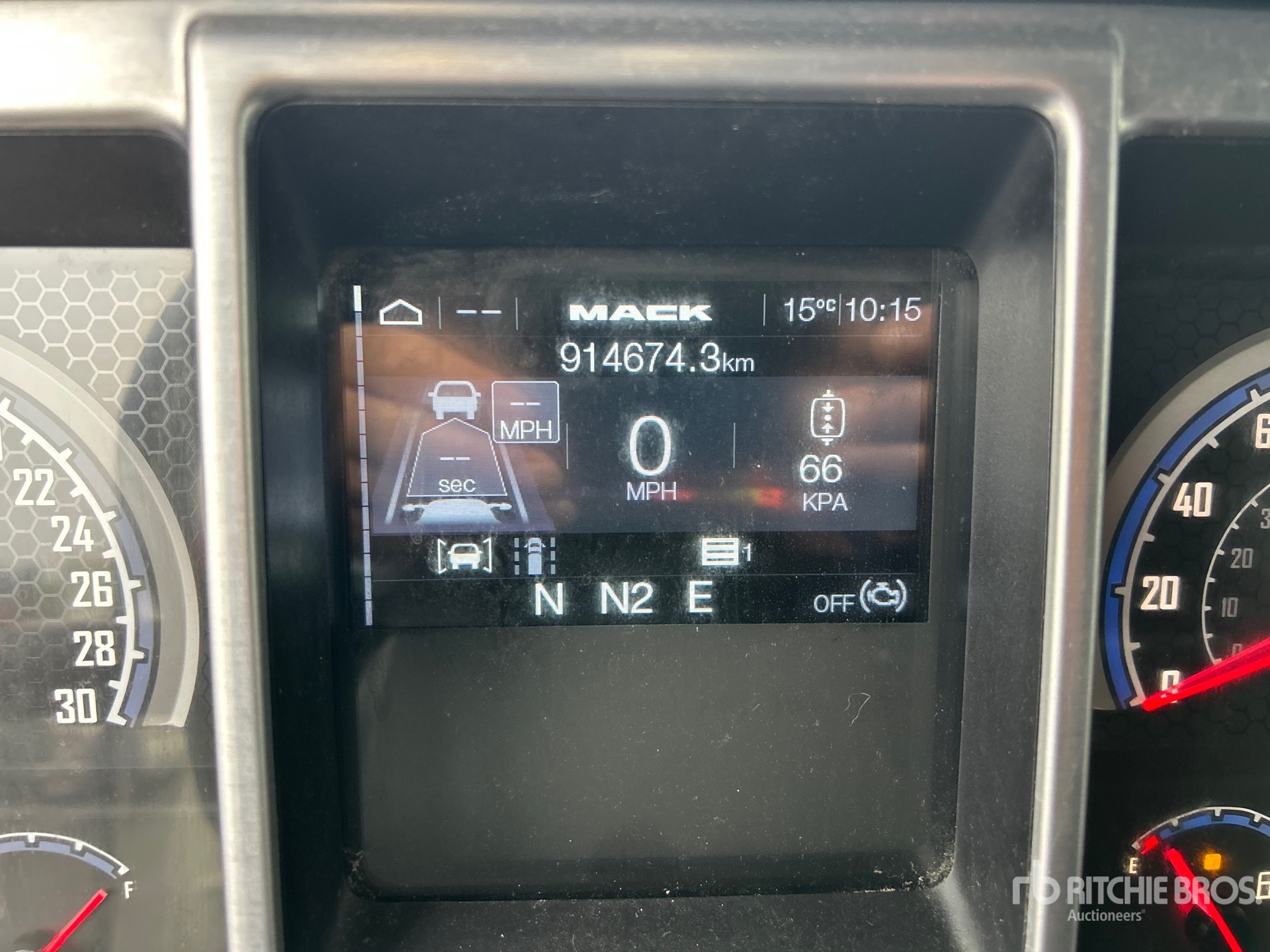 General Appearance with Hour Meter / Odometer