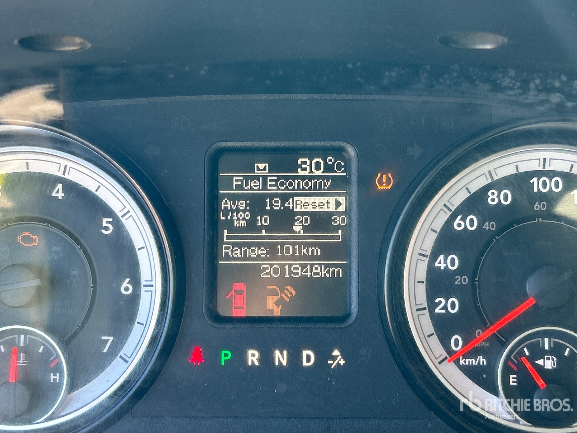 General Appearance with Hour Meter / Odometer