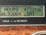 General Appearance with Hour Meter / Odometer