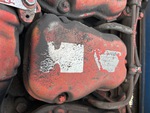 Engine with Emission Certification Label