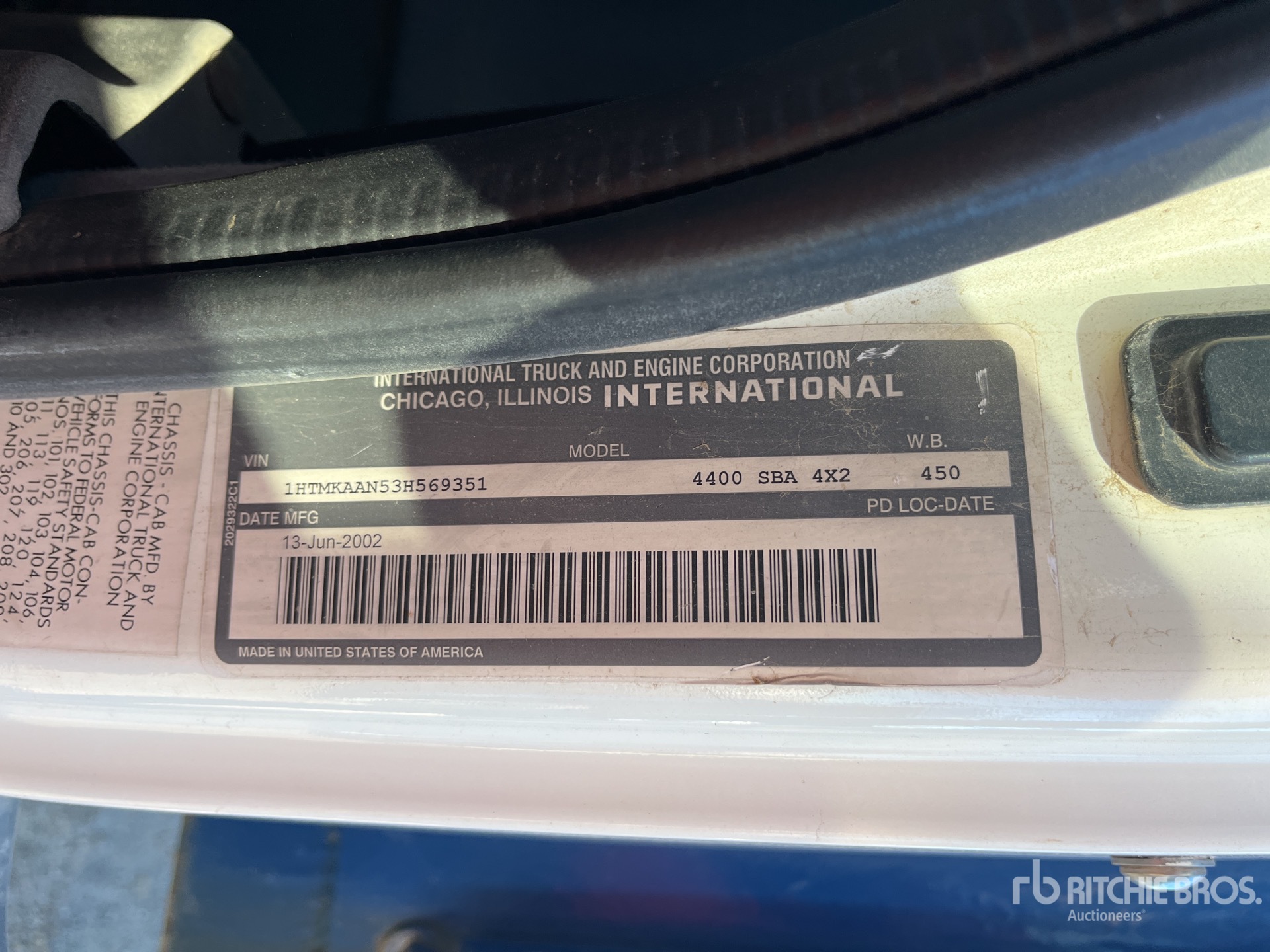 General Appearance with Seriennummer / FIN