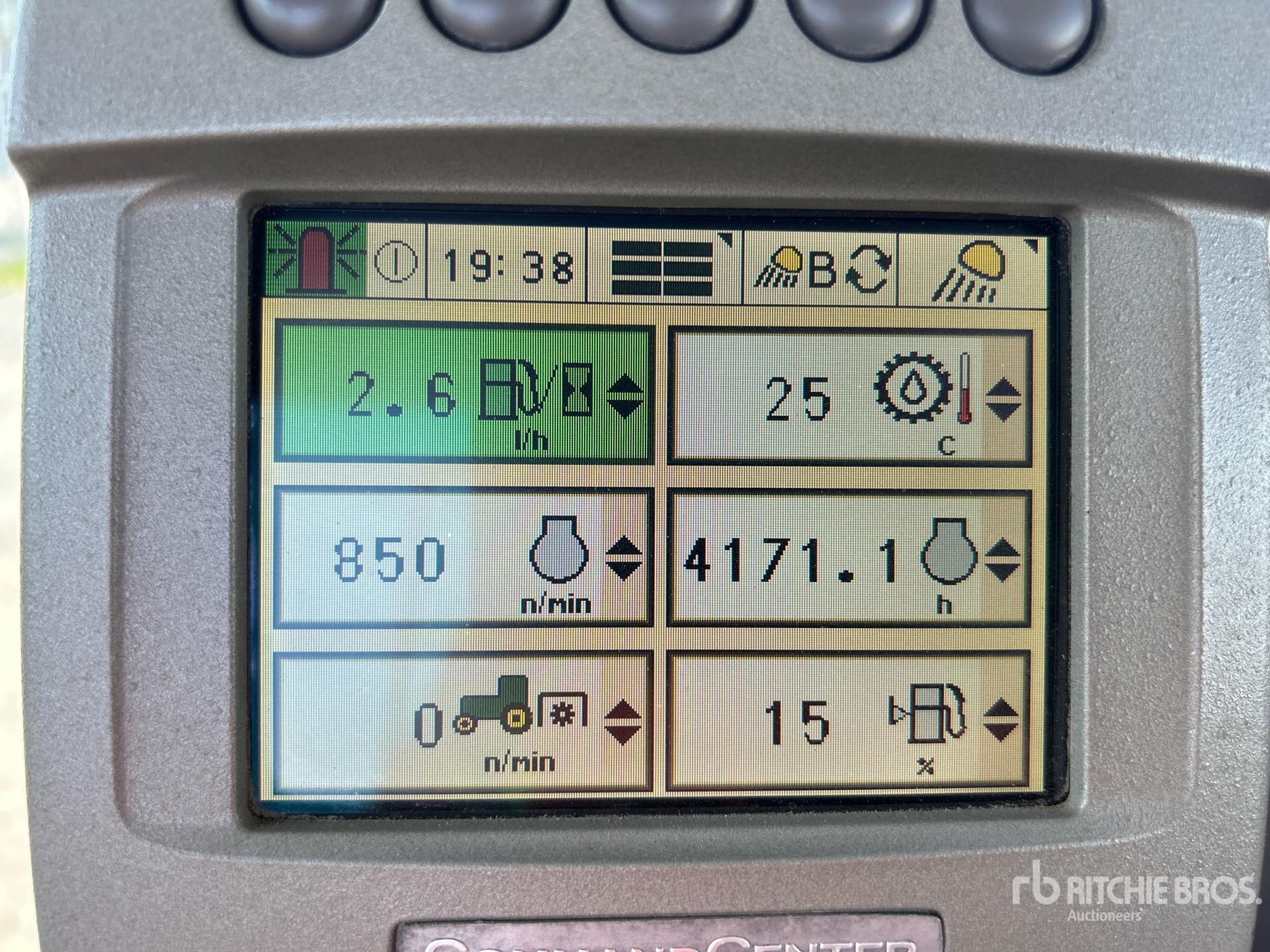 General Appearance with Hour Meter / Odometer