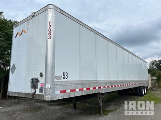 Remorque Wabash 2008 53 ft x 102 in T/A Van — occasion