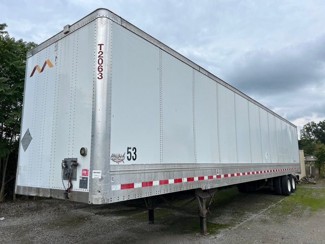 2008 Wabash 53 ft x 102 in T/A Van Trailer 2008 Wabash 53 ft x 102 in T/A Van Trailer