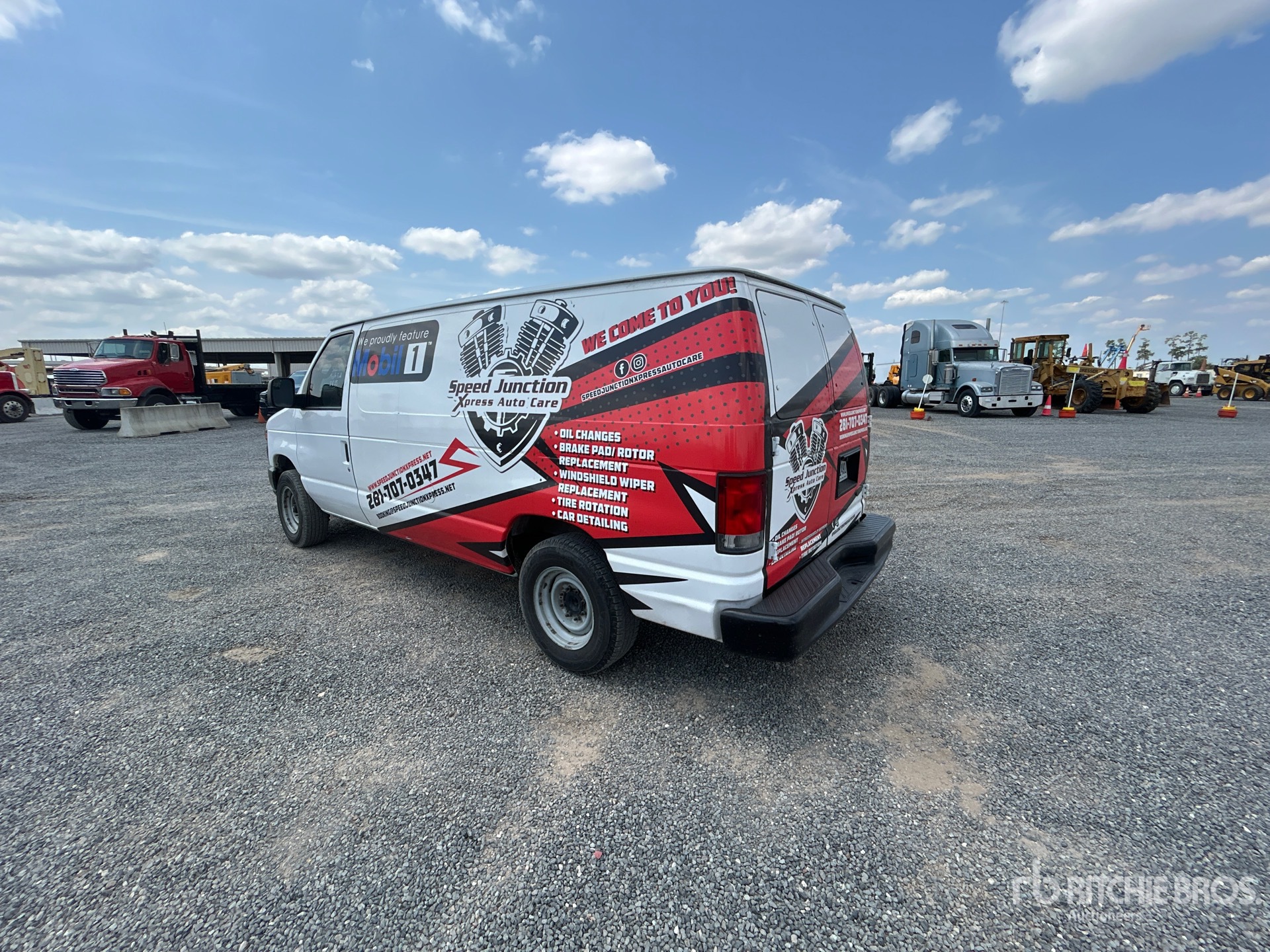 General Appearance with Picture, Left Rear Corner