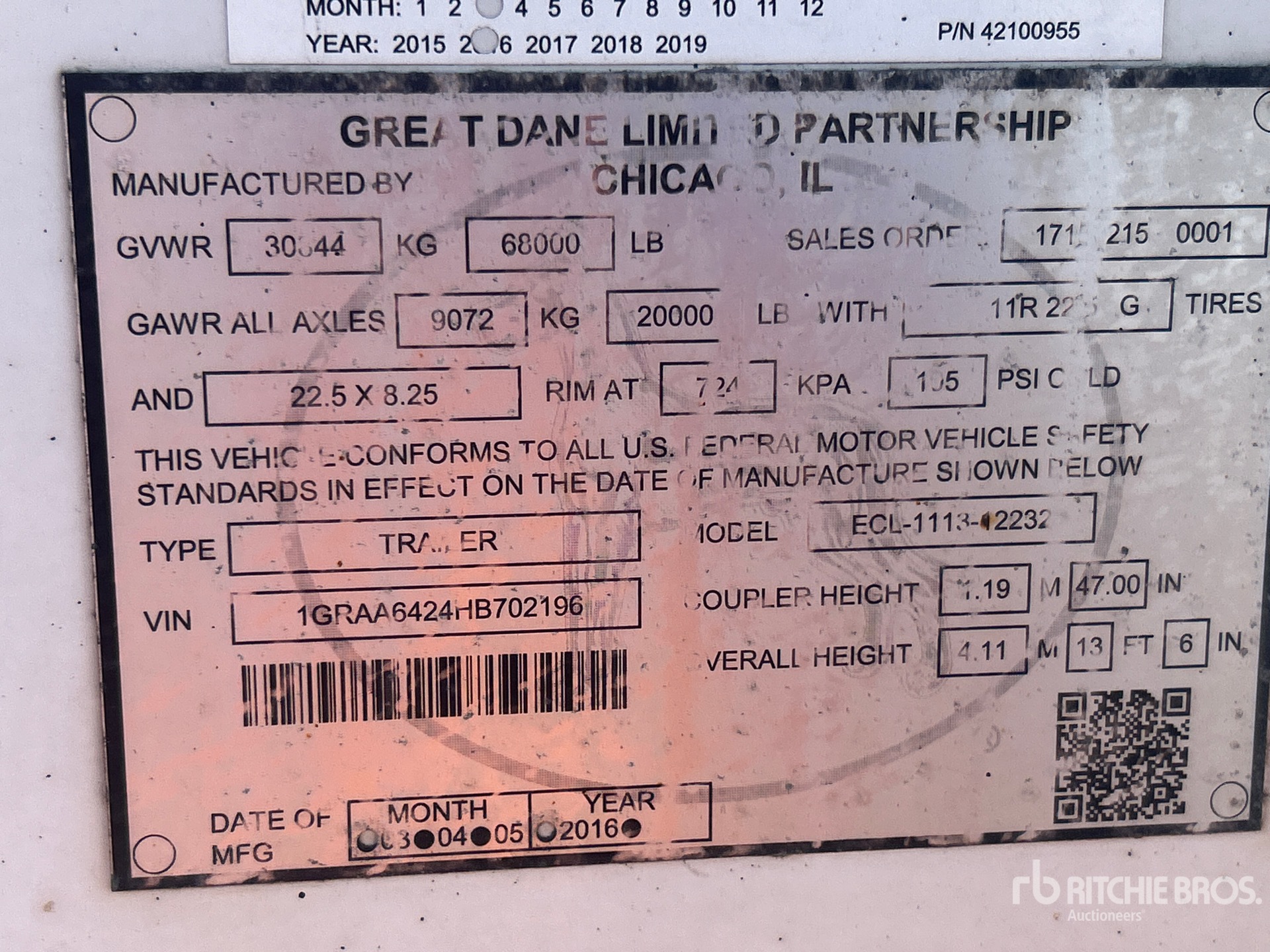 Aspect général with Numéro de série/Numéro d'identification du véhicule automobile