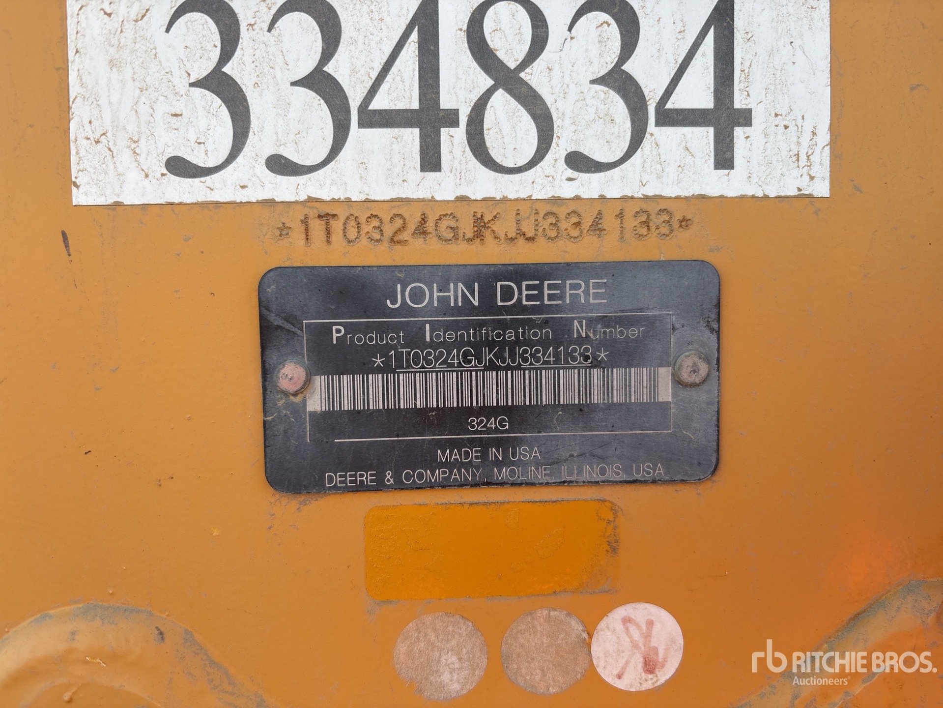 General Appearance with Numéro de série/Numéro d'identification du véhicule automobile