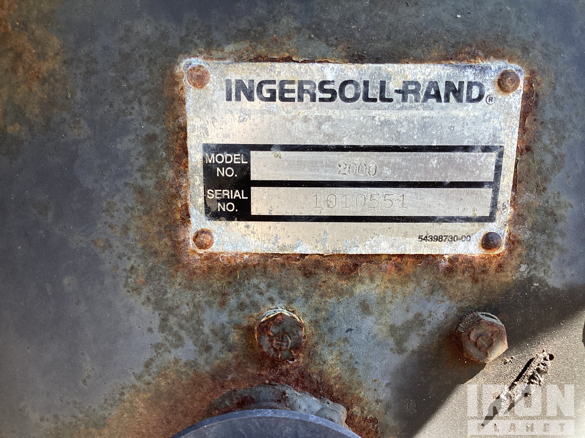 General Appearance with Unit Serial Number