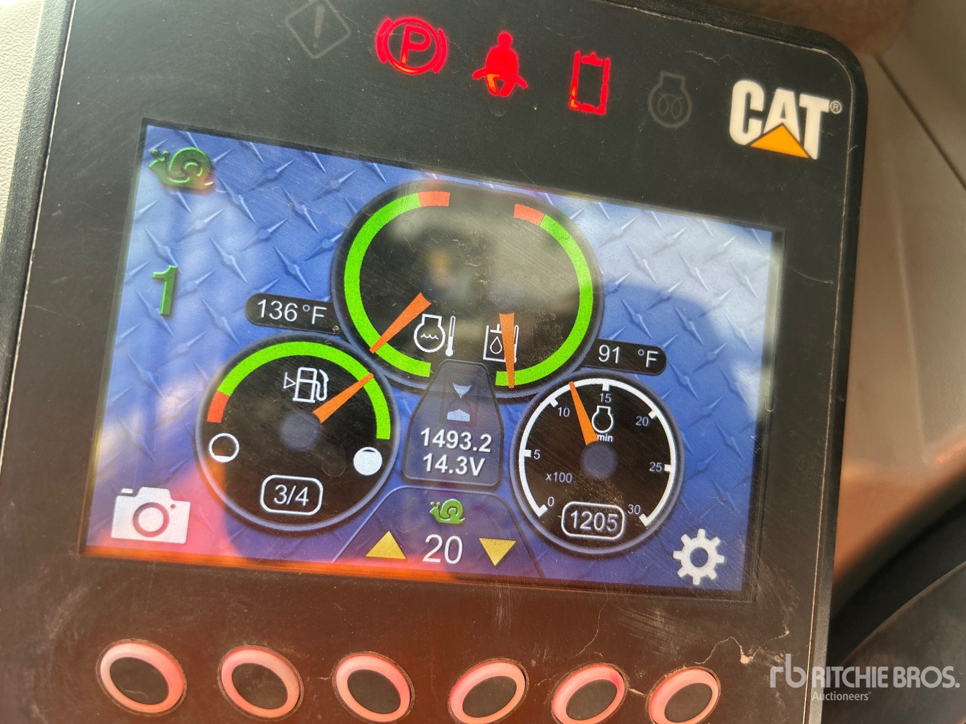 General Appearance with Hour Meter / Odometer