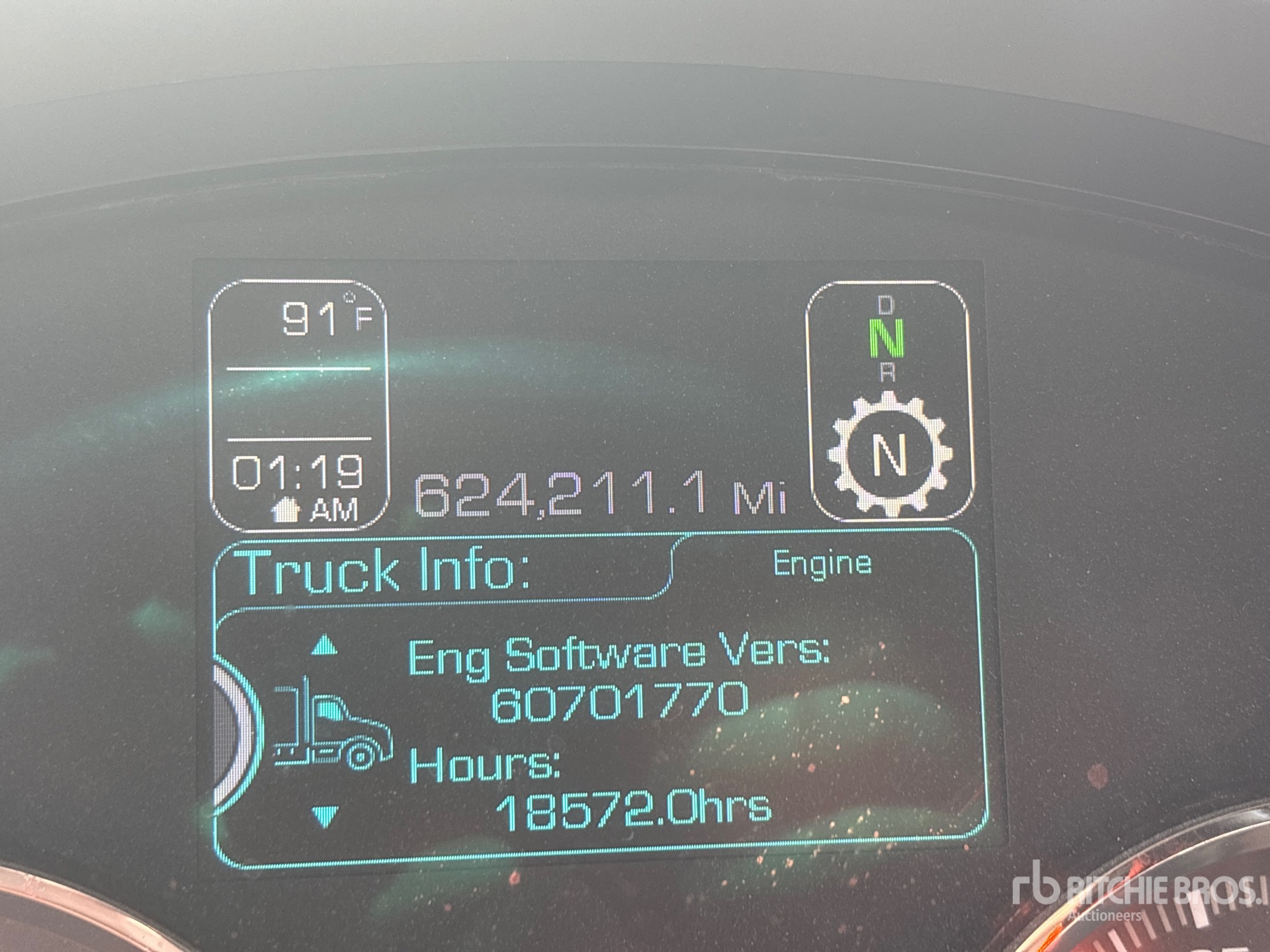 General Appearance with Hour Meter / Odometer