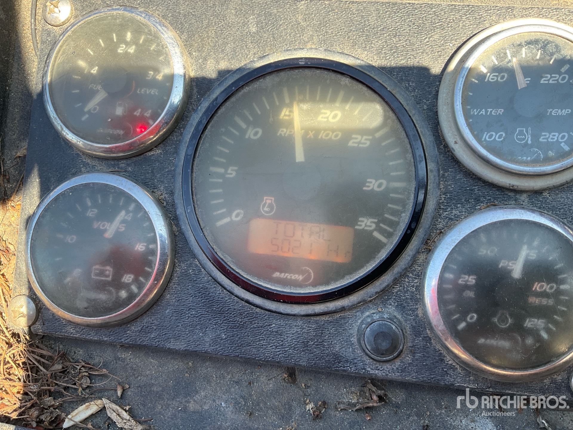 General Appearance with Hour Meter / Odometer