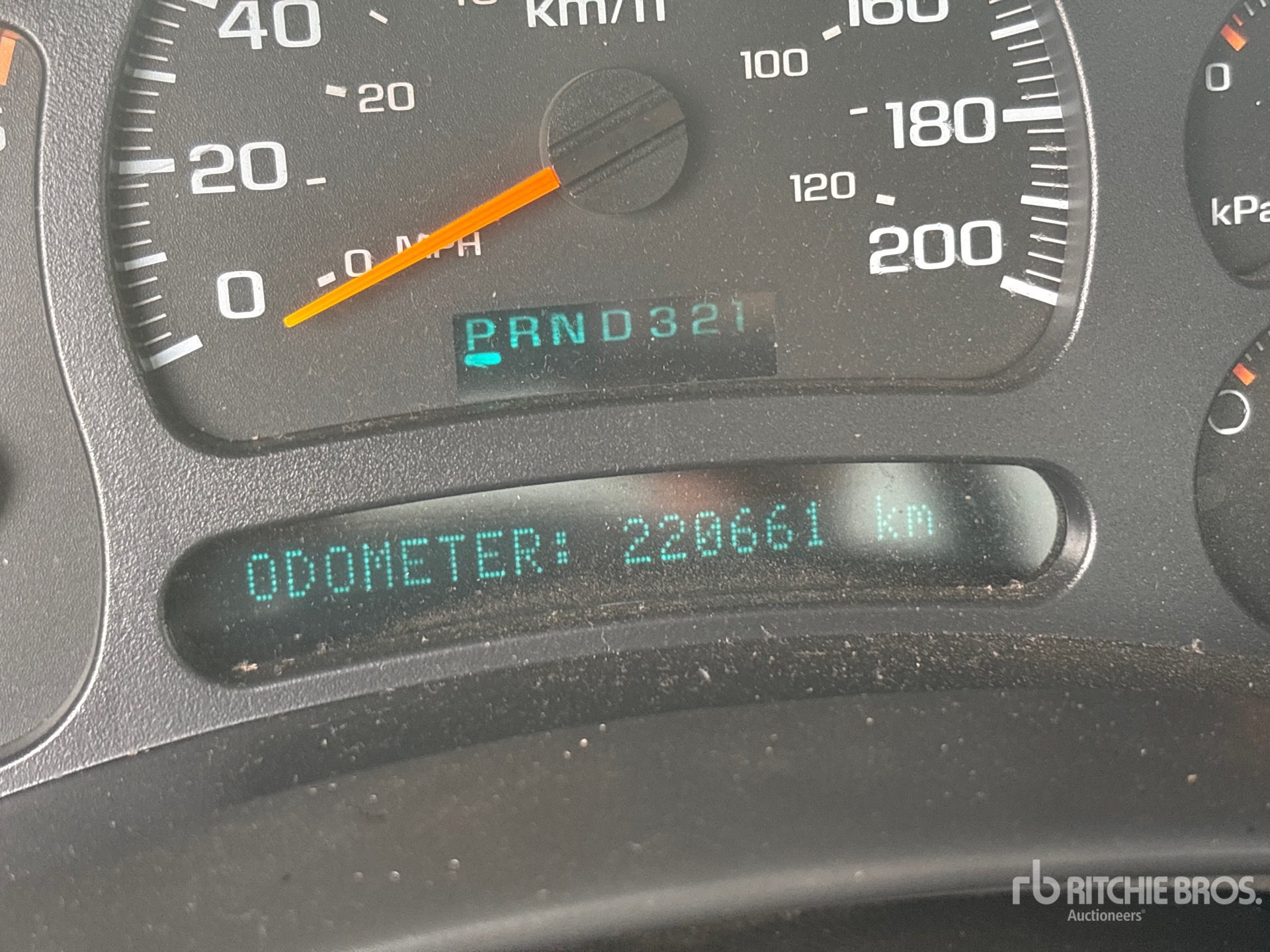 General Appearance with Hour Meter / Odometer