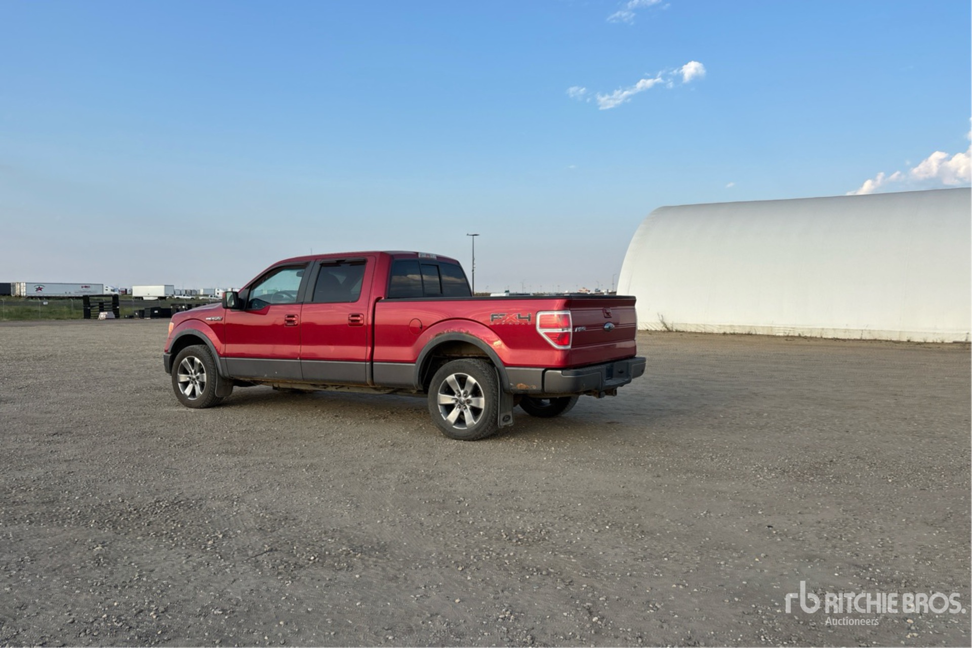 General Appearance with Picture, Left Rear Corner