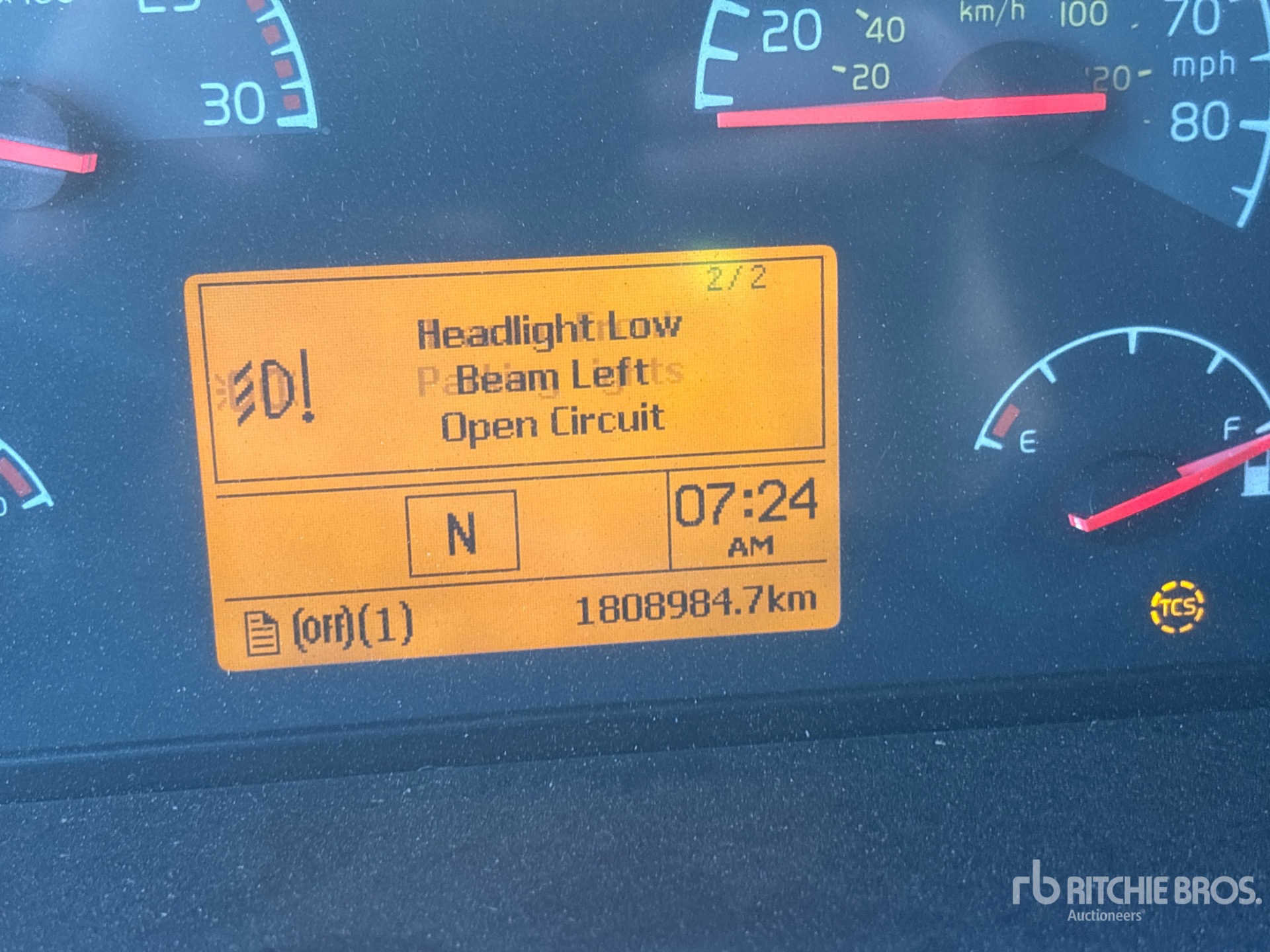 General Appearance with Hour Meter / Odometer