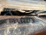 General Appearance with Second Serial Number/VIN Photo