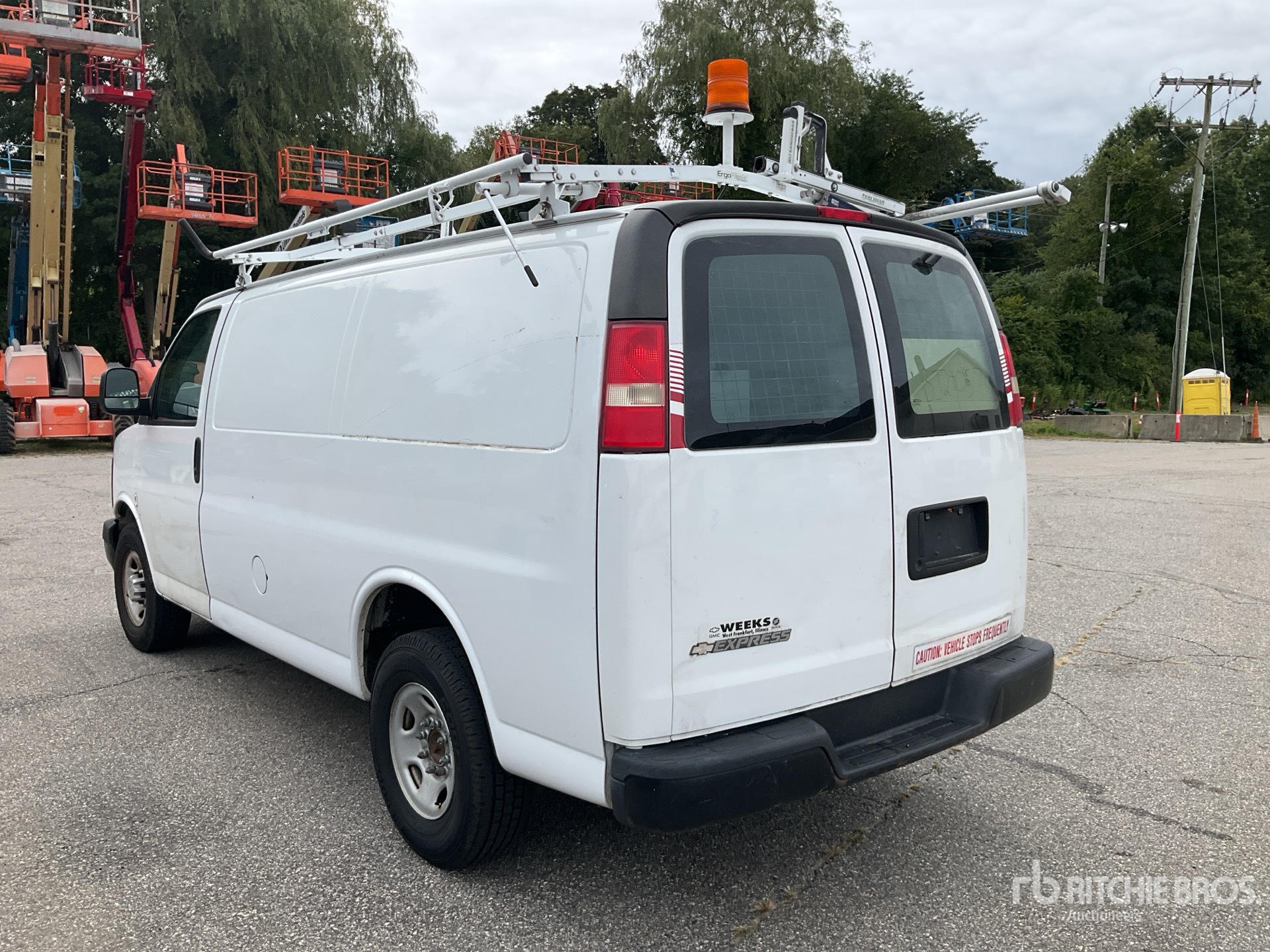 General Appearance with Picture, Left Rear Corner