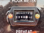 General Appearance with Hour Meter / Odometer