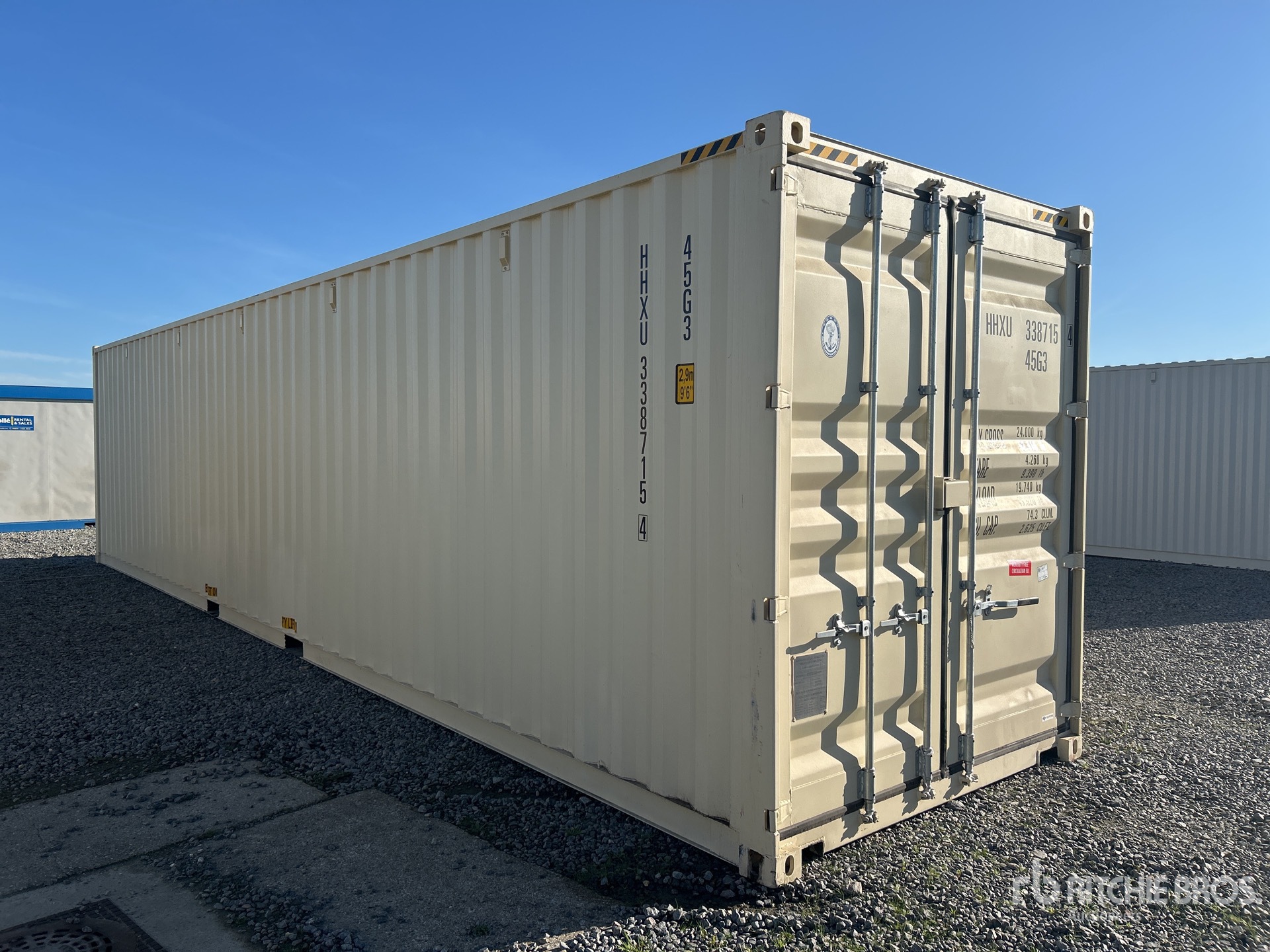 General Appearance with Picture, Right Front Corner