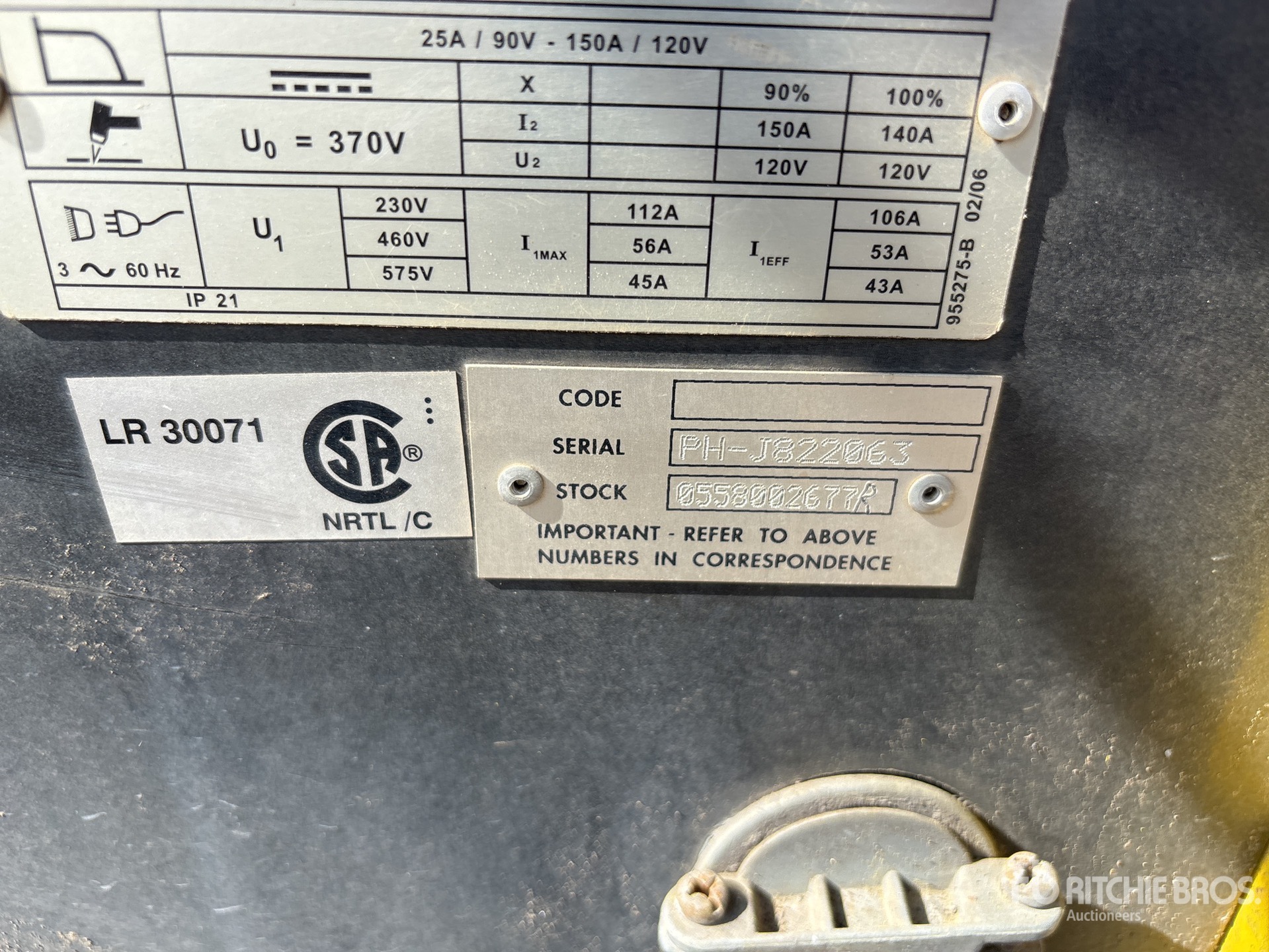 General Appearance with Numéro de série/Numéro d'identification du véhicule automobile