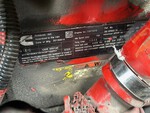 Engine with Emission Label