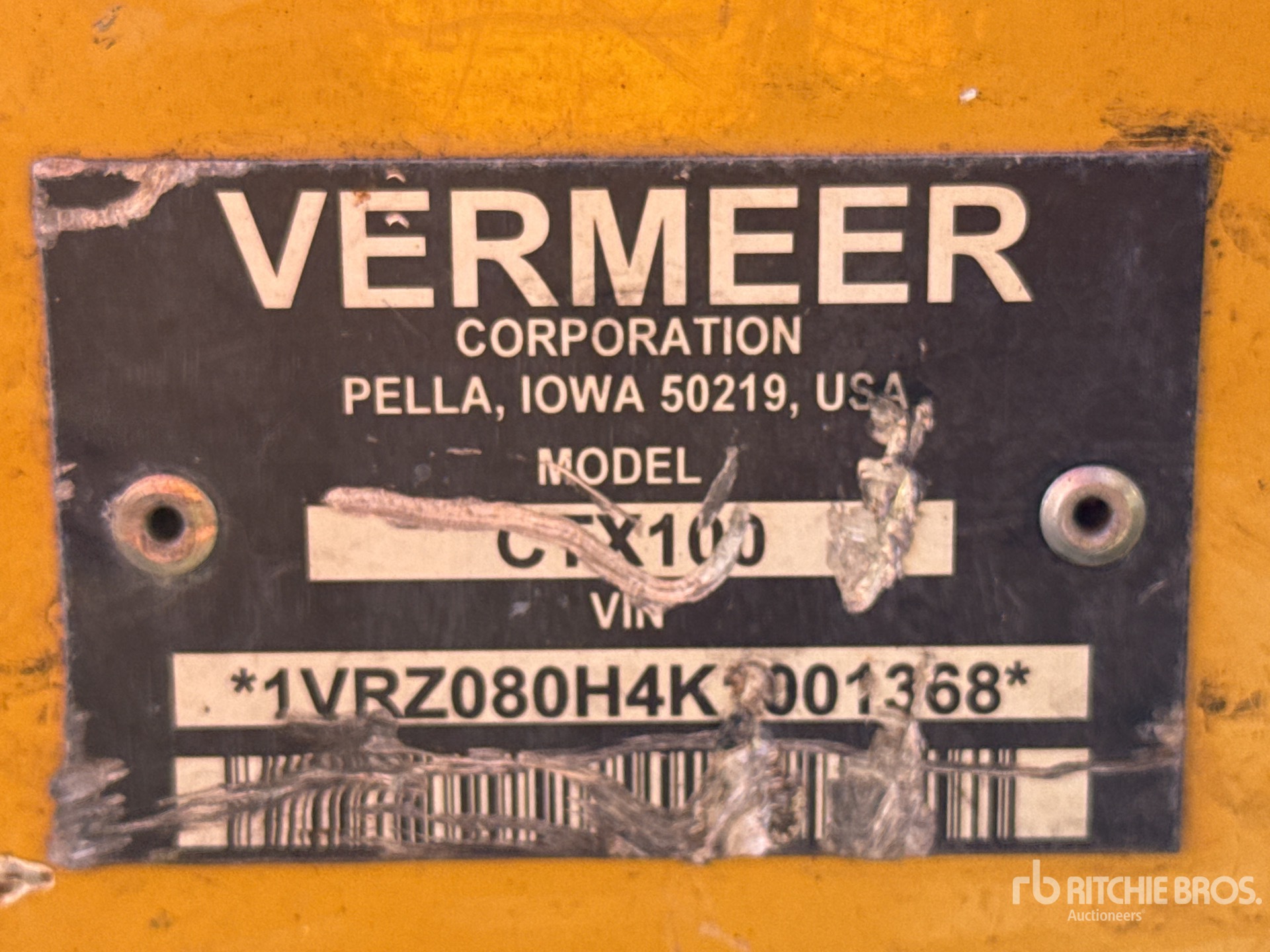 General Appearance with Numer seryjny/numer identyfikacyjny pojazdu