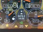 General Appearance with Hour Meter / Odometer