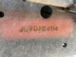 General Appearance with Second Serial Number/VIN Photo