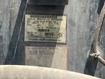 General Appearance with Refrigeration Unit Serial Number