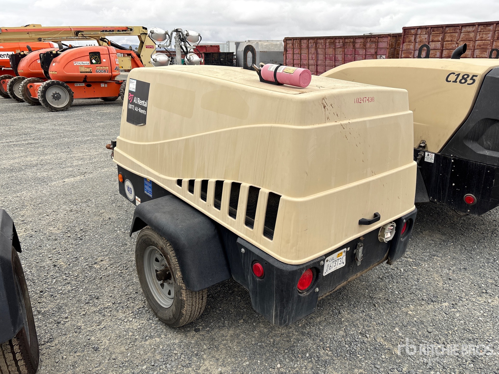 General Appearance with Picture, Left Rear Corner