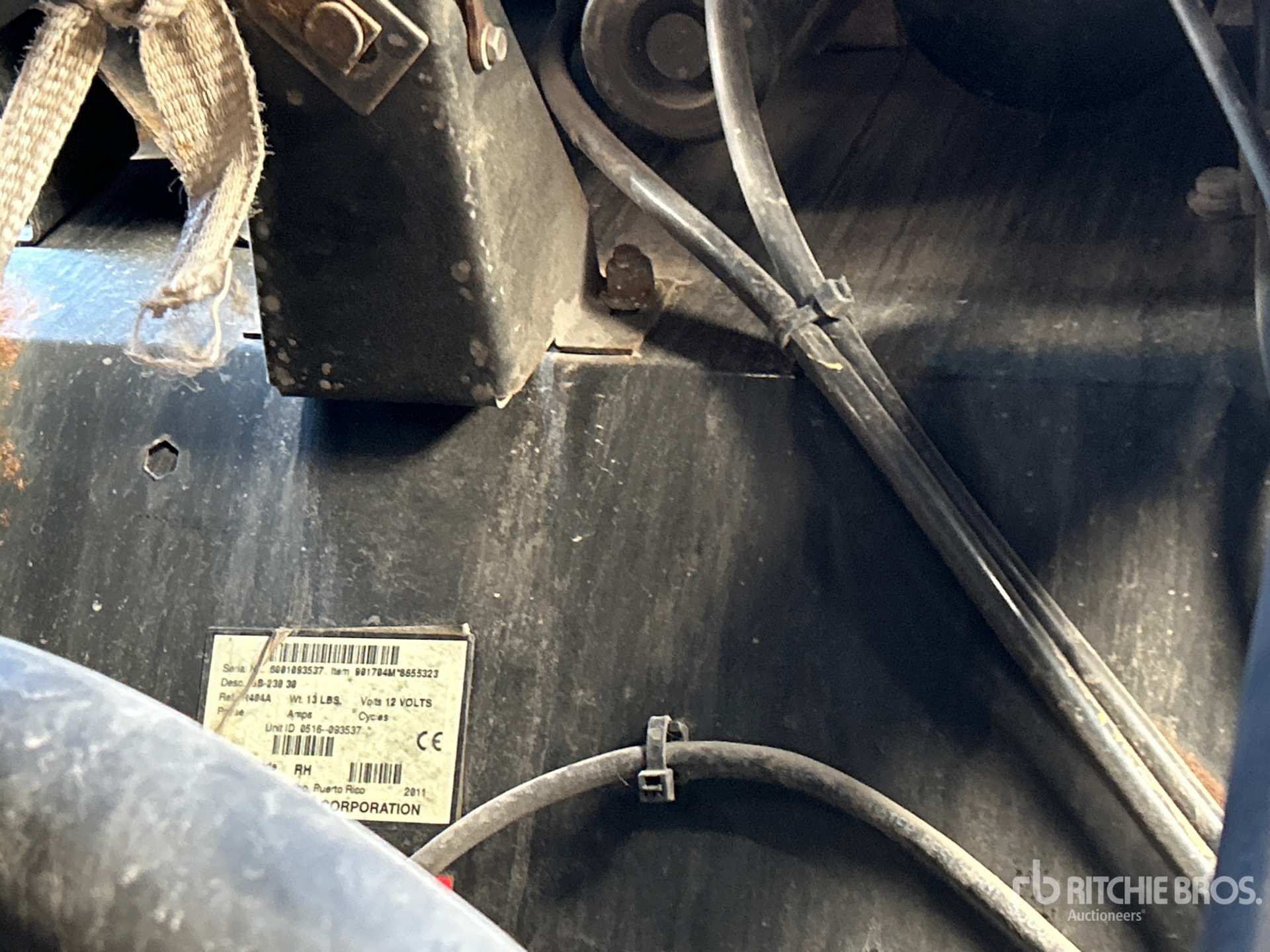 General Appearance with Refrigeration Unit Serial Number