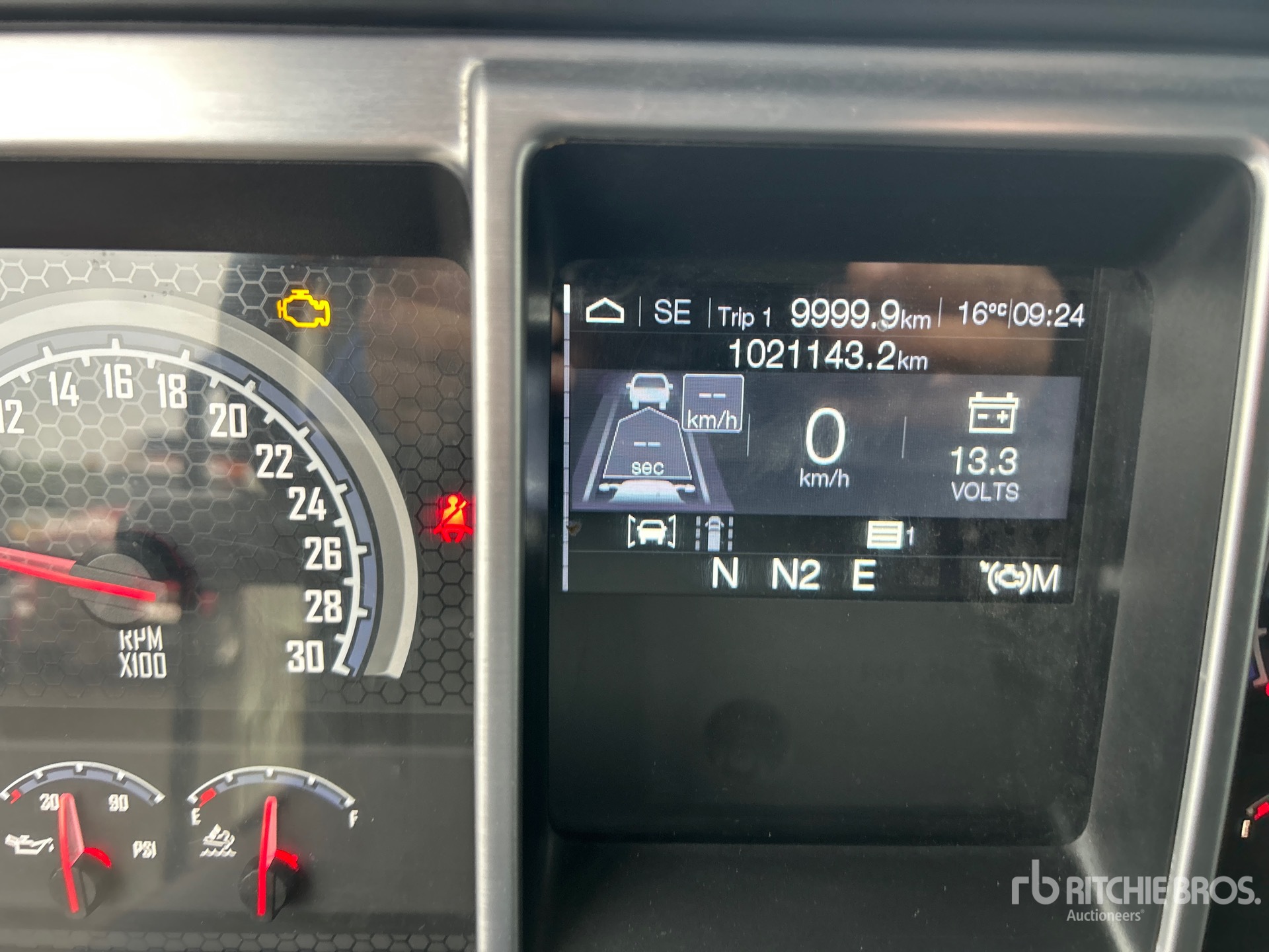 General Appearance with Hour Meter / Odometer