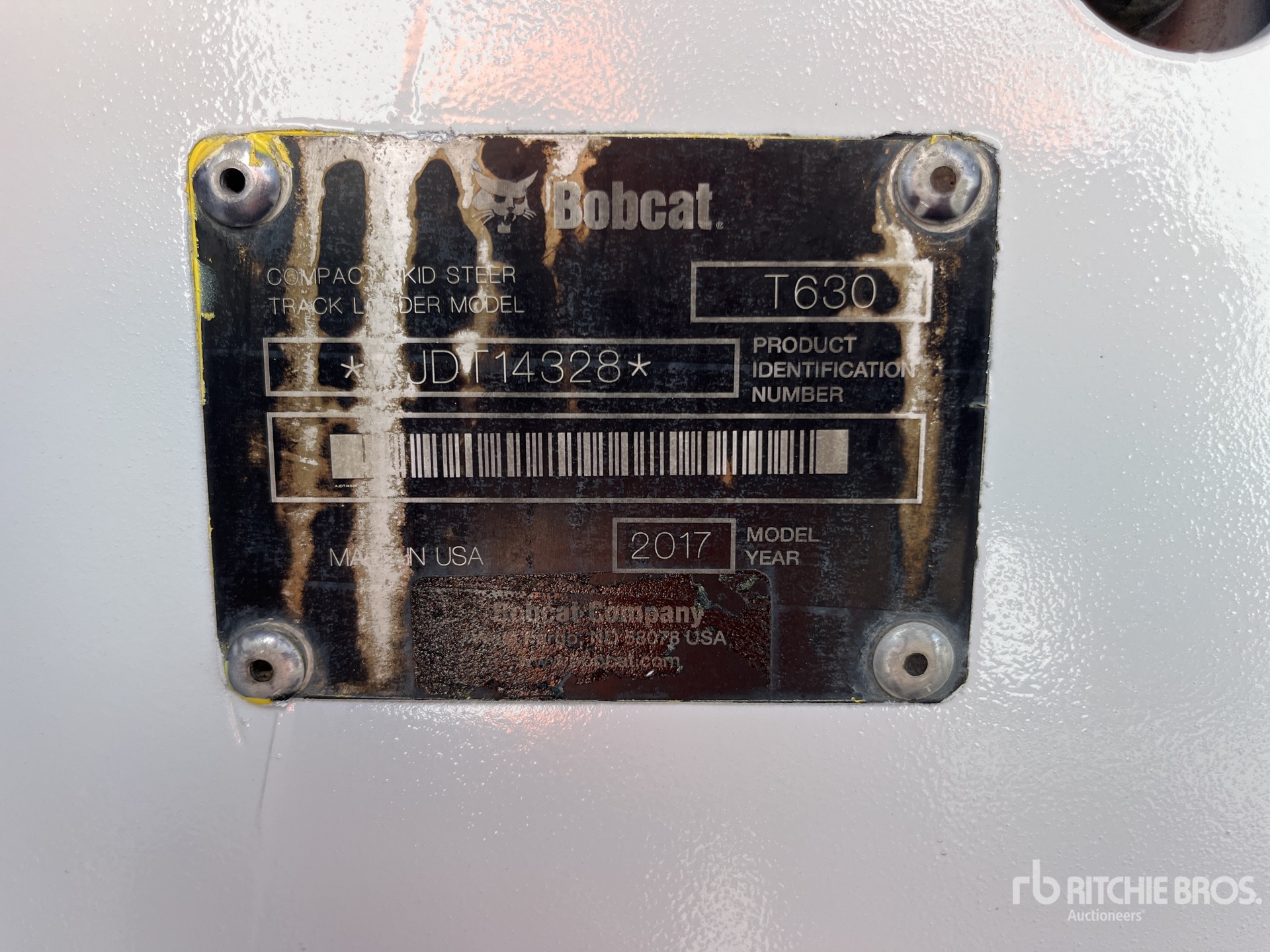 MINI CARGADOR SOBRE ORUGAS 2017 COMPAC T630