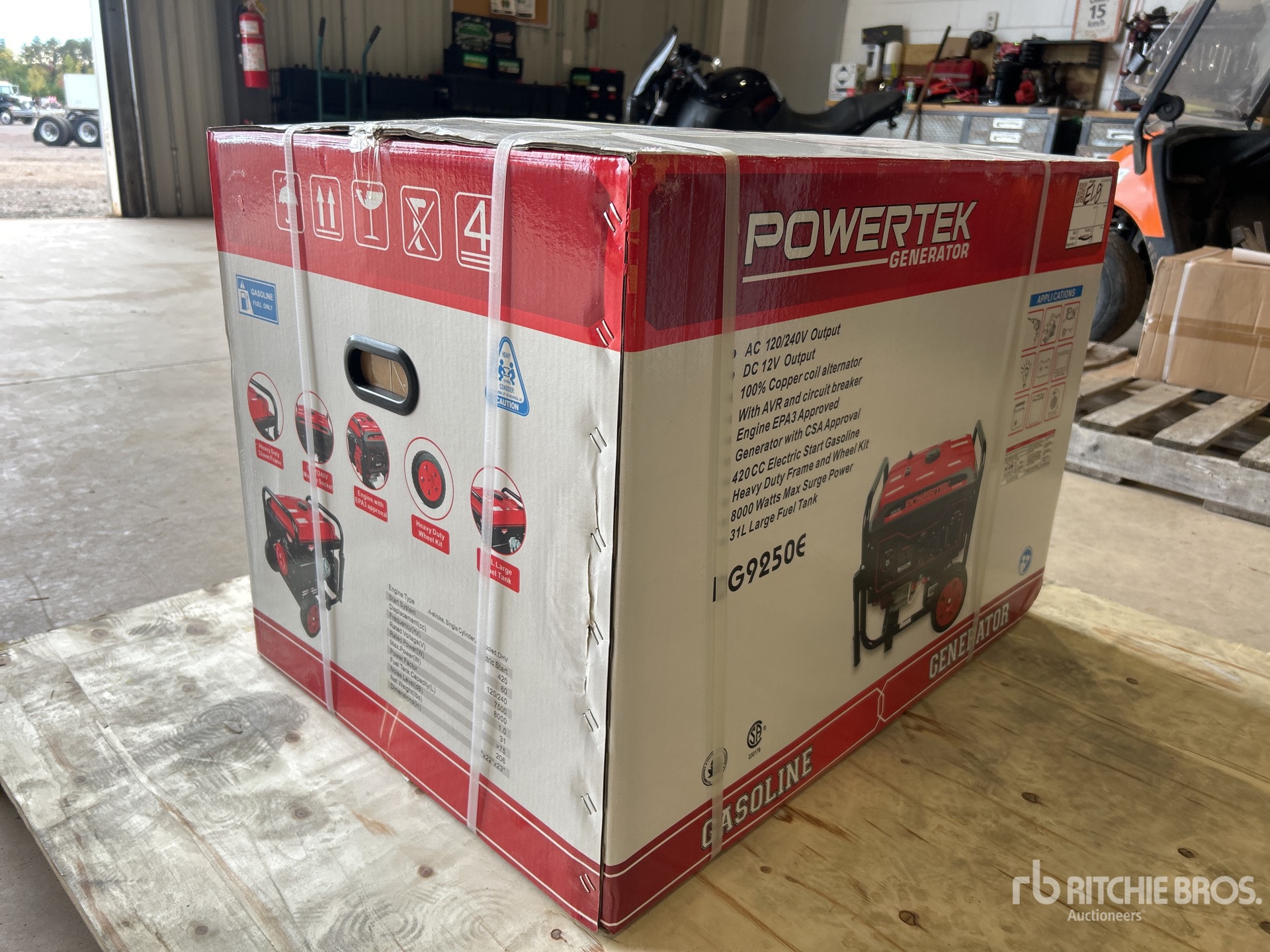 General Appearance with Picture, Right Front Corner