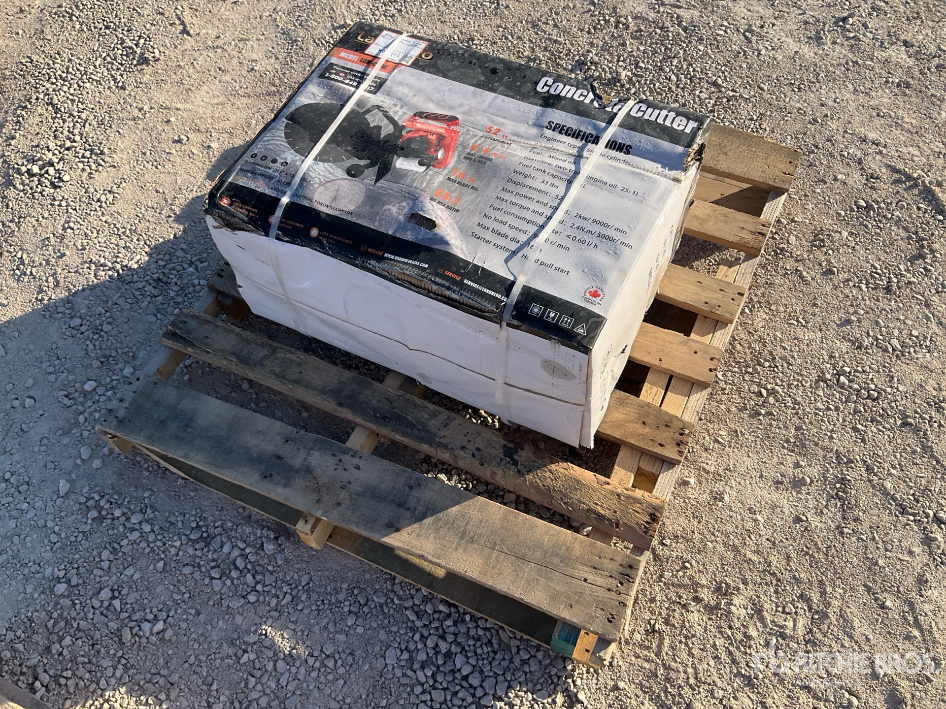 General Appearance with Picture, Left Front Corner