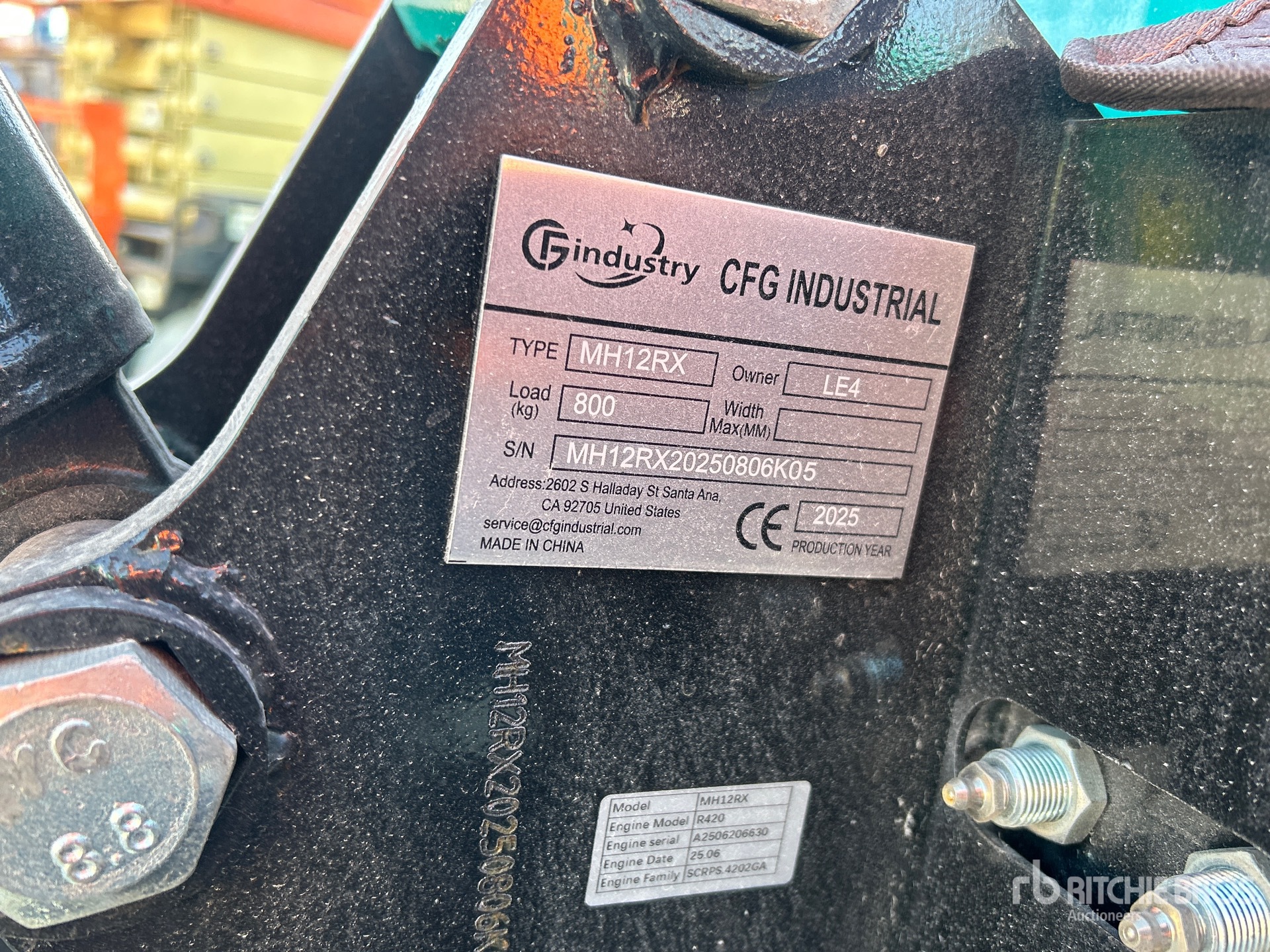 General Appearance with Seriennummer / FIN